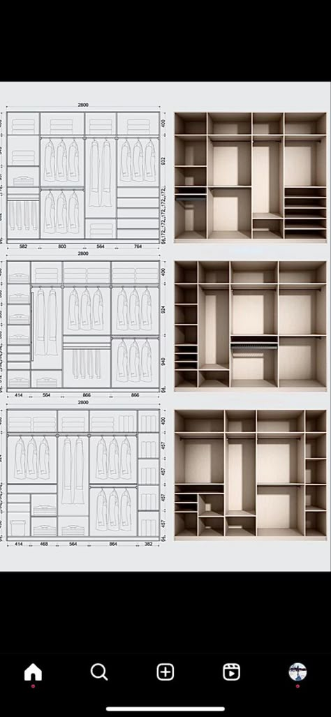 #clothing #interiordesign #interior #içdesign #dolap Wardrobe Inside Design Storage, Wardrobe Inside Design, Wardrobe Internal, Wardrobe Internal Design, Parisian Style Interior, Luxury Restaurant Interior, Diy Drawer Organizer, Dream Closet Design, Kitchen Layout Plans