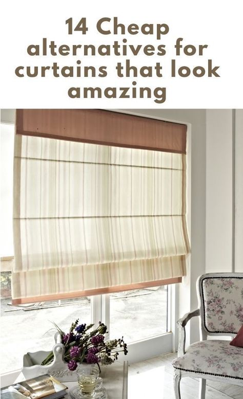 Sunroom Window Treatments, Cheap Window Treatments, Curtain Alternatives, Simple Window Treatments, Cheap Windows, Cheap Blinds, Patio Blinds, Patio Door Curtains, Small Window Curtains