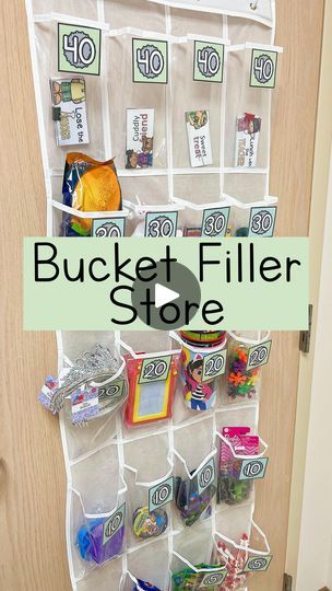 Bucket Filler Classroom Management, Bucket Fillers, Classroom Store, Class Store, Bucket Filler, Prize Box, Class Displays, Classroom Management Tool, Kindergarten Class