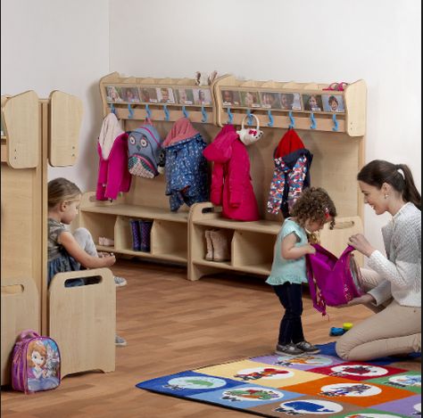 Edusentials offer a wide range of classroom and cloakroom furniture that is practical, durable, innovative and value for money. Visit us online to browse our range of classroom furniture and cloakroom furniture. Delivery is free to mainland UK. Kids Cubby Storage Ideas, Cloakroom Storage, Playroom Essentials, Cloakroom Ideas, Kids Cubbies, Storage Cubby, Coat Storage, Scandinavian Nursery, Nursery Storage