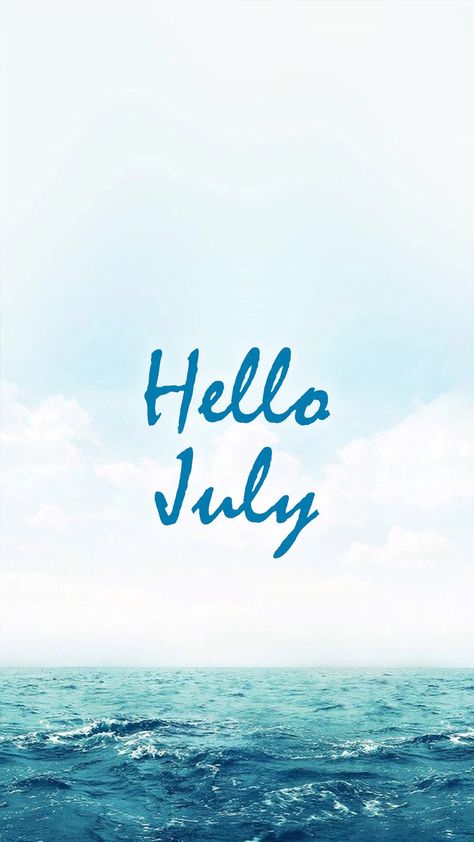 Hello July Wallpapers, July Background Wallpapers, July Goals, Month Wallpaper, July Wallpaper, July Background, Phone Widgets, Hello July, Quotes Design