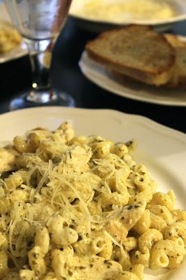 Chicken Cavatappi Recipe, Chicken Cavatappi, Pesto Cavatappi Recipe, Chicken With Pesto Sauce, Pesto Cavatappi, Italian Herb Chicken, Pesto Cream Sauce, Herb Chicken, Culinary School