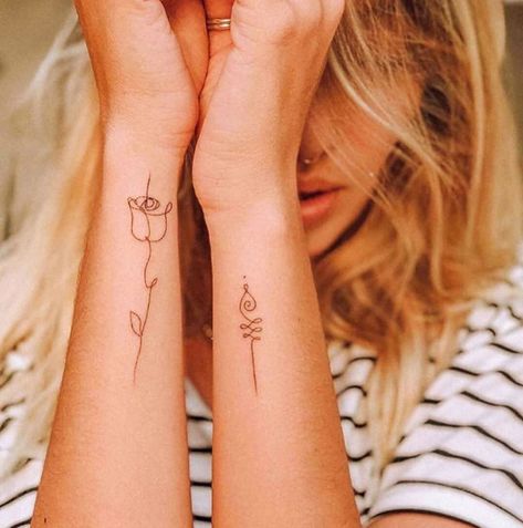 Wellen Tattoo, Delicate Tattoos For Women, Self Love Tattoo, Herz Tattoo, Unalome Tattoo, Petite Tattoos, Парные Тату, Delicate Tattoo, Classy Tattoos