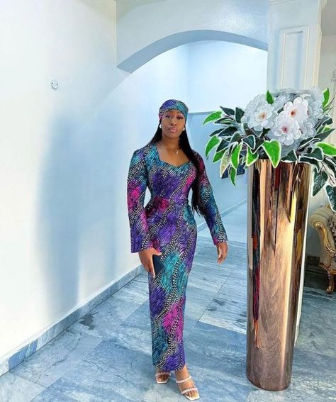 Best Ankara Gown Styles Fitted Gown Styles Ankara, Ankara Latest Styles Trends, 2024 Ankara Fashion Trends, Ankara 2024 Styles, Native Ankara Style For Women, Trending Ankara Styles 2024, Modest Ankara Dresses, Gown Ankara Styles For Women, Modest Lace Gown Styles