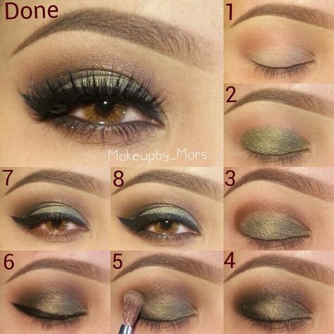 Make Up Designs, Hazel Eye Makeup, Eyeshadow Ideas, Dramatic Eye Makeup, Makeup For Hazel Eyes, Smink Inspiration, Hooded Eye Makeup, Simple Hair, Makijaż Smokey Eye