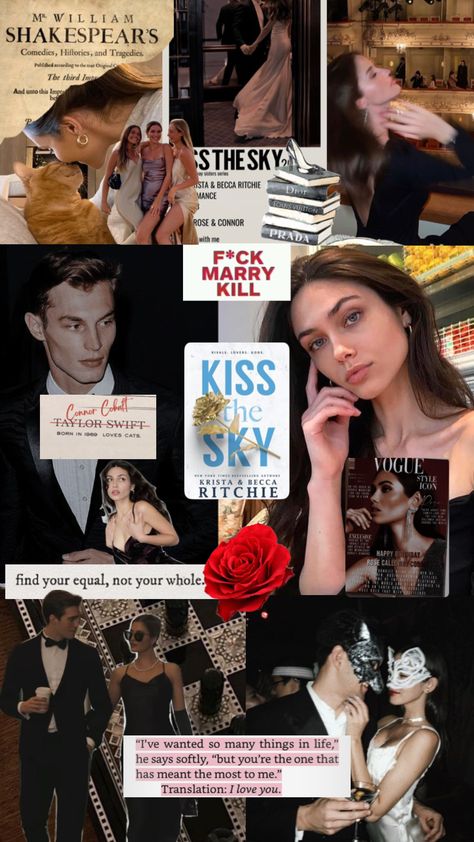 Kiss the sky - Connor Cobalt and Rose Calloway #caballoway #callowaysisters Rose Calloway Wallpaper, Rose And Conner, Connor Cobalt And Loren Hale, Conner Cobalt, Rose And Connor Cobalt Aesthetic, Conner Cobalt And Rose Calloway, Rose And Connor Cobalt, Connor Cobalt Aesthetic, Rose Connor Cobalt