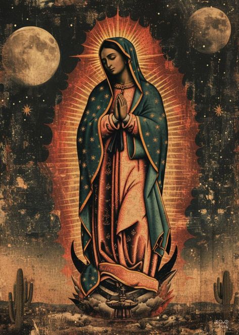 Lady Guadalupe Art, Virgin Guadalupe Art, Virgin Of Guadalupe Art, Virgin Mary Guadalupe, Our Lady Of Guadalupe Wallpaper, Our Lady Of Guadalupe Tattoo, Our Lady Of Guadalupe Art, Virgin Mary Of Guadalupe, Mexican Catholic Art