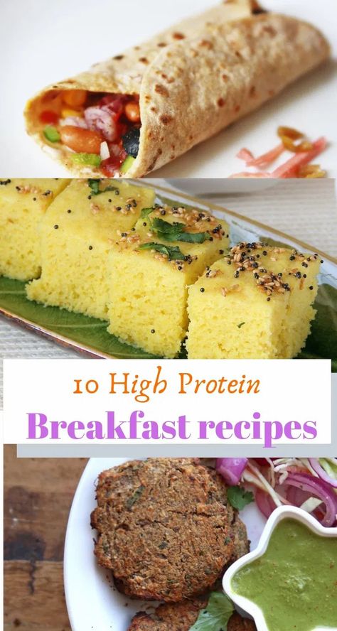 Healthy Breakfast Recipes Indian, Healthy Light Breakfast, What To Make For Breakfast, Veg Breakfast Recipes, Veg Protein, Breakfast Recipes Healthy, Recipes Healthy Breakfast, Protein Rich Breakfast, High Protein Breakfast Recipes