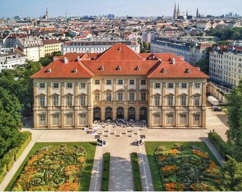 Austrian Palace, Austrian Architecture, Vienna, Palace, Louvre, Castle, House Styles, Architecture, Building