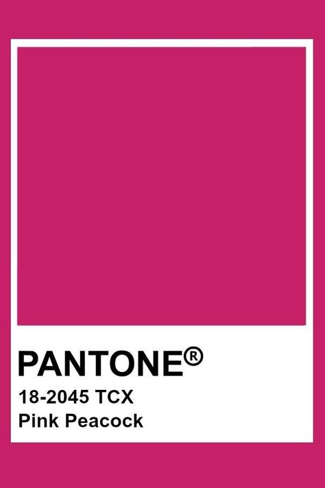 Pantone Pink Bright, Pantone Pomegranate, Pink Pantone Colors, Pink Aesthetic Color Palettes, Fuschia Pantone, Pink Pantone Palette, Dark Pink Pantone, Dark Pink Colour, Magenta Pantone