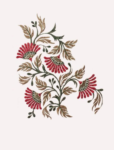 Indian Flower Illustration, Folk Motifs Design, Art Nouveau Flowers Illustration Floral Patterns, Indian Patterns Illustration, Mugal Flower All Over Pattern, Mughal Motifs Design Patterns, Folk Art Flowers Tattoo, Indian Patterns Textiles, Mughal Art Motifs