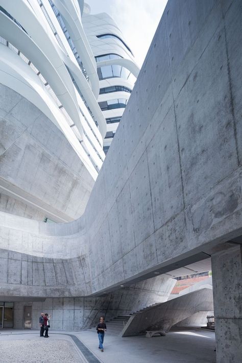 Iwan Baan: No Filter Arctic Architecture, Hong Kong Architecture, Iwan Baan, Brutalist Interior, Polytechnic University, Concrete Architecture, Sci Fi Environment, Innovative Architecture, Unusual Homes