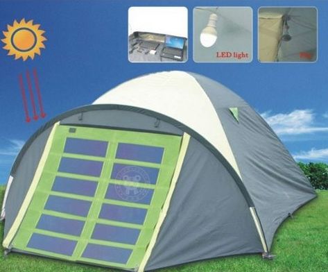 5 Top-Rated Solar-Powered Tents For Camping Enthusiasts Solar Tent, Tents For Camping, Four Season Tent, Tent Material, Solar Power House, Family Tent Camping, Raining Outside, Cool Tents, Backpacking Travel