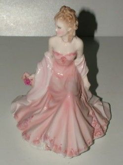 Cute Antiques, Glass Dolls, Antique Porcelain Dolls, Doll Aesthetic, Vintage Figurines, Fairy Figurines, Royal Worcester, Beautiful Lady, Pink Room