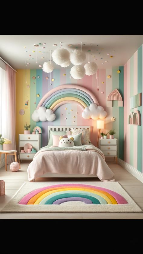 Girly Room Decor Ideas Small Spaces, Girls Bedroom Decor Ideas Kids, Bedroom Ideas Girls Kids, Children's Bedroom Ideas Girl, Pink Kids Room Ideas, Little Kid Bedroom Ideas Girl, Room For Kids Girl, Toddler Room Girl Ideas, Girls Room Ideas Small Spaces