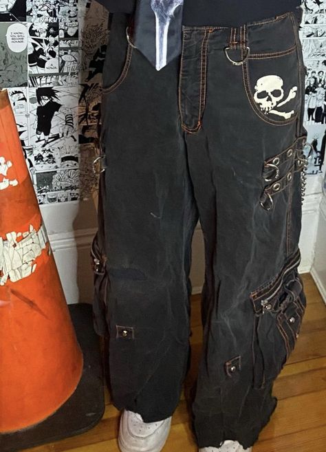 Y2k Grunge Shirts, Y2k Jeans Men, Tripp Nyc Pants, Vintage Skull, Tripp Nyc, After Life, Cool Fits, Swaggy Outfits, Dream Clothes