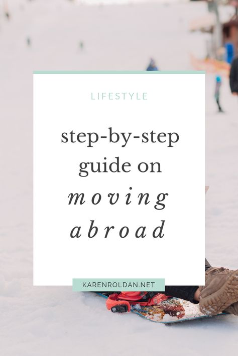 The hiring process took me two months, and the overall process from applying for the visa to moving to another country could take two months if everything goes well. I hope this post gives you an idea on how to move abroad. Moving To Another Country, Abroad Packing List, Retire Abroad, Live Abroad, Moving Abroad, Moving Overseas, Another Country, Work Abroad, Life Guide