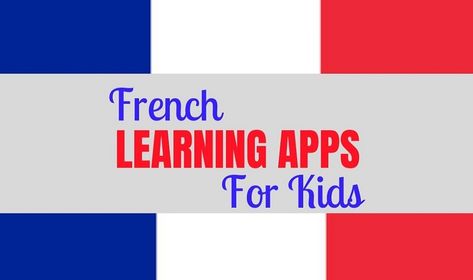 A list of the best French Learning Apps suitable for kids of all ages. Some of these Language Apps are also suitable for adults so parents can learn too! Apps To Learn French, Language Learning French, French Language Learning Kids, Learn French Fast, Learning French For Kids, Learn French Beginner, Language Learning Apps, Action Songs, Language Apps