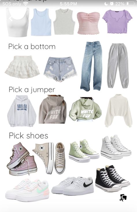 ￼ ￼ This is my school supplies 📚 Cute School Outfits For Middle School Summer, Clothes You Need For School, Back To School Outfits For 12-13, What To Wear To Middle School Outfits, Picture Day Outfit Inspo Middle School, Middle Schooler Outfits, Clothes To Buy For School, Cute Clothes To Wear To School, Back To School Clothing Essentials