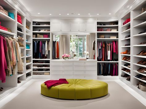 Ready to transform your closet? Explore 25 dreamy ideas that will revamp your space with style and function. Discover innovative solutions and chic designs. #ClosetGoals #DreamCloset #HomeStyle #StorageSolutions #InteriorInspo Giant Closet, Closet Idea, Wattpad Ideas, Big Closet, Folding Techniques, Barn House Design, Closet Design Layout, Big Closets, Pull Out Shelves