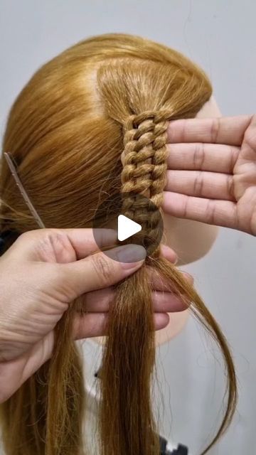 Cute Hairstyles For Long Hair Thick Hair, Several Braids In Hair, Words Braided In Hair, Around The Head Braid, 3 Braids Into 1 Braid, Unique Braid Tutorial, Fancy Braids Hairstyles, Cool Ways To Braid Your Hair, European Braids Hairstyles