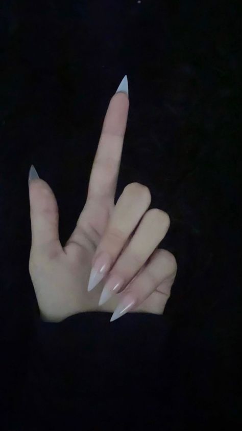 Vampire Nails, Sharp Nails, Gothic Nails, Claw Nails, Grunge Nails, Dope Nail Designs, Soft Nails, Fire Nails, Funky Nails