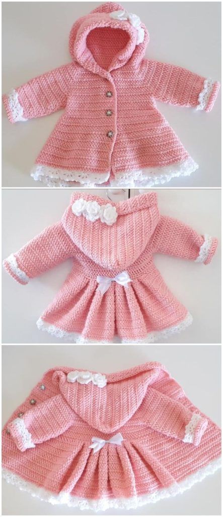 Square Dress, Crochet Baby Sweater Pattern, Crochet Baby Jacket, Crochet Baby Girl Dress, Crochet Baby Sweaters, Elegant Crochet, Crochet Baby Dress Pattern, Crochet Baby Sweater, Baby Frock Pattern