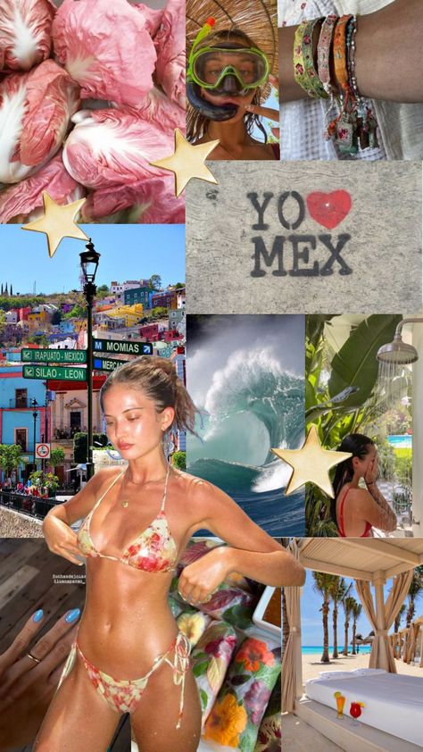 Mexico 🇲🇽 #ilovemexico #mexico #travel #trip #vacation #beach #fyp #shuffels Cabo Trip Aesthetic, Mexico Trip Captions, Mexico Vacation Instagram Pictures, Cancun Trip Aesthetic, Mexico Birthday Trip, Mexico Summer Aesthetic, Cancun Mexico Aesthetic Outfits, Cancun Picture Ideas, Mexico Instagram Pictures