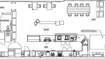 The proposed floor plan for the Starbucks Coffee that may set up shop on First Street. Source: Starbucks application to City of Napa. Small Coffee Shop Floor Plan, Floor Plan Coffee Shop, Coffee Shop Small, Starbucks Interior, Cafe Floor Plan, Coffee Plan, Starbucks Shop, Cafe Plan, Floor Plan With Dimensions