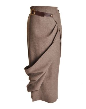 Silk Tweed Wrap Skirt Moda Chic, Tweed Skirt, Skirt Midi, 가을 패션, Skirt Design, Mode Inspiration, Fashion Details, Look Fashion, Skirt Fashion