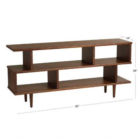 Walnut Brown Wood Ashlyn Bookshelf | World Market Console Cabinets, Rustic Bookcase, Modern Contemporary Living Room, Wood Bookshelves, Cabinet Shelving, Display Cabinets, Furniture Modern, Entryway Furniture, Media Console