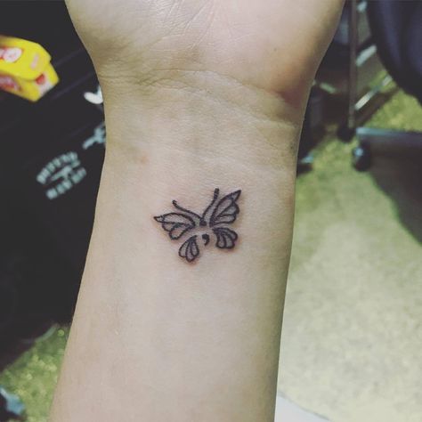 Finding Hope — Got my first ever tattoo- semicolon butterfly... Semi-colon Butterfly Tattoos, Butterfly Tattoo With Semicolon, Semi-colon Tattoo Ideas Wrist, Butterfly Semi Colon, Butterfly Tattoo Aesthetic, Butterfly Tattoo With Semi Colon, Semi Colon Tattoo Ideas, Semi-colon Butterfly Tattoo, Butterfly Tattoo Wrist