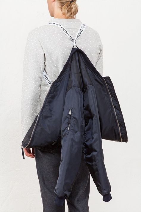 Photo Jacket With Straps, Adaptive Clothing, Clothing Details, Our Legacy, Mode Inspo, Looks Style, Fashion Details, Sport Fashion, Winter Fashion