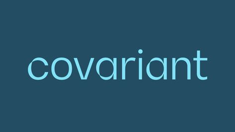 Covariant News Logo, Longest Word, Typo Logo, Logo Mark, Identity Logo, Type Design, 로고 디자인, Logo Design Inspiration, Identity Design