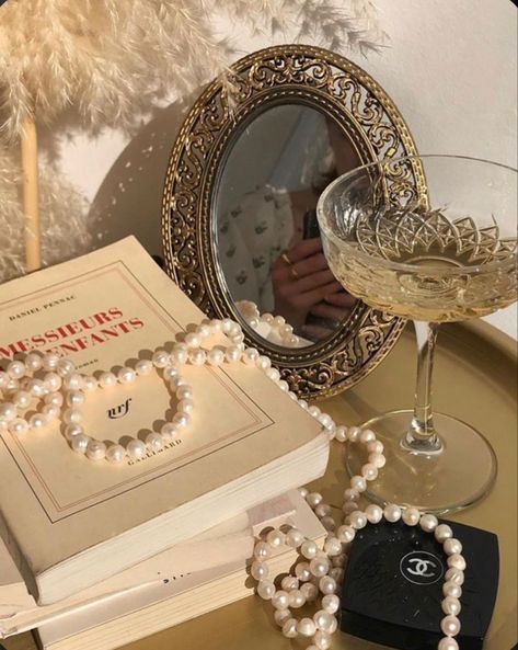 A Mirror, Wine, Mirror, Glass