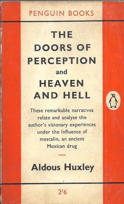 Doors Of Perception, March Of The Penguins, Penguin Books Covers, The Doors Of Perception, Penguin Publishing, Penguin Book, Vintage Penguin, Aldous Huxley, Book Board