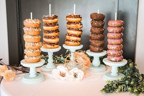 Donut Stand, Donut Wall, Baby Shower Brunch, Wedding Dessert Table, Birthday Brunch, Donut Party, Bridal Brunch, Brunch Party, Wedding Desserts