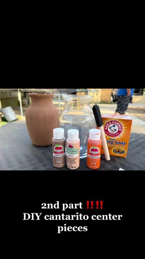 Second part diy cantaritos center pieces #diy #diycantaritos #mexi... | TikTok Diy Cantaritos, Diy Cantaritos Centerpieces, Mom Party, Center Pieces, Twitter Card, Baby Shower, Shower, Pure Products