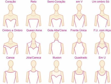 Olá noivinhas lindas! Nunca imaginei que existiam tantos tipos de decotes para vestido de noiva... Vi neste site uma tabelinha de silhuetas de vestido e tipos de decotes: https://ardinformacao.wixsite.com/arteemcasar/vestido-de-noiva O meu vestido Brunch Attire, Mexican Bridal Showers, Bridal Shower Decorations Diy, Unique Bridal Shower, Wedding Dress Patterns, Bridal Shower Food, Bridal Brunch, Brides Wedding Dress, Vintage Bridal