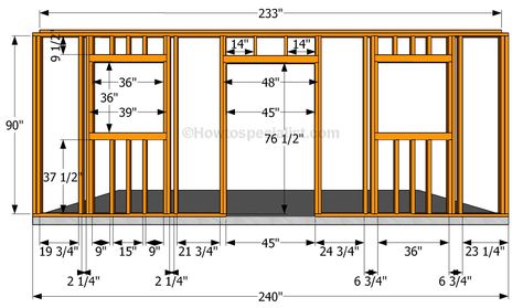 Diy Garage Plans, Building A Carport, Small Shed, Shed Construction, Framing Construction, Building A Garage, A Frame House Plans, Wood Frame Construction, Diy Shed Plans