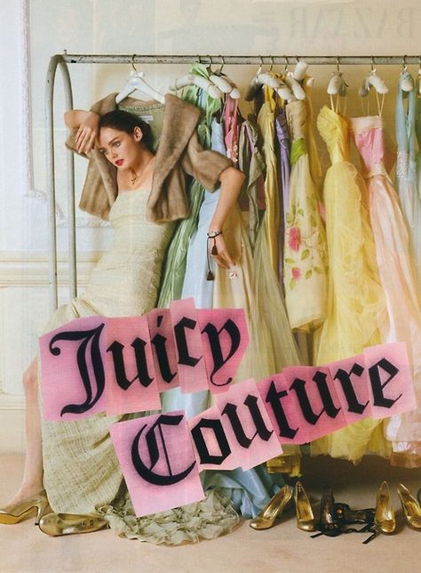 ❤ Juicy Couture Vintage, Juicy Couture Dress, Soft Grunge Aesthetic, Tim Walker, Baby Couture, Vintage Clothing Stores, Film Inspiration, Couture Vintage, Girls World