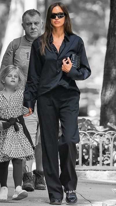 Mom Aesthetic Outfit, Irina Shayk Street Style, Irina Shayk Style, Irina Shayk Photos, Preppy Girl, Stil Inspiration, Looks Street Style, City New York, Irina Shayk