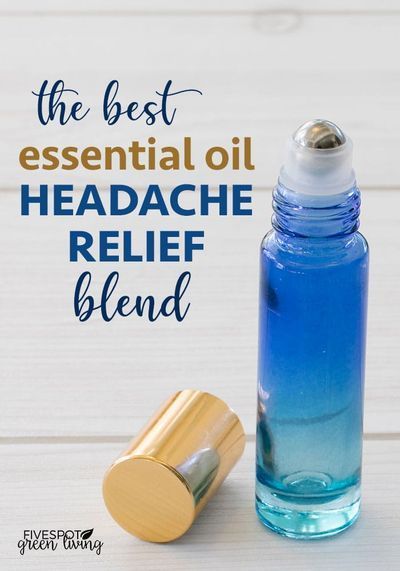 The Best Essential Oil Recipe for Headaches - Five Spot Green Living Migraine Essential Oil Blend, Headache Relief Essential Oils, Oils For Migraines, Essential Oils For Migraines, Oil For Headache, Essential Oil Roller Bottle Recipes, Roller Bottle Recipes, Migraine Headache, Oregano Essential Oil