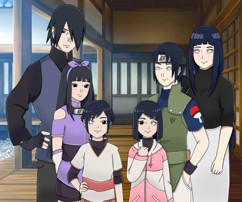 Sasuhina Family, Naruto Character Creator, Sasuke Uchiha Sharingan, Uchiha Family, F1 Wallpaper Hd, Naruto Couples, Anime Ninja, Naruko Uzumaki, Naruto Cosplay