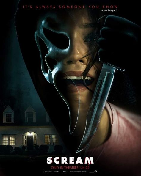 Scream 6 Wallpaper Jenna Ortega, Scearm Movie, Scream Movie Scenes, Scream 5 Wallpaper, Scream 5 Poster, Scream 6 Poster, Jenna Ortega Scream, Ghostface Wallpaper Aesthetic, Ghostface Wallpaper