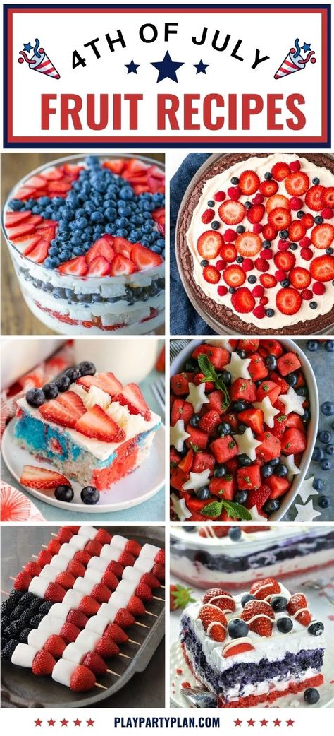 4th Of July Food Bbq Party Ideas, 4th Of July Fruit Salad, Fireworks Cookies, Easy July 4th Desserts, 4th Desserts, 4th Of July Fruit, Celebration Recipes, Cookies And Cream Cookies, 4th July Food