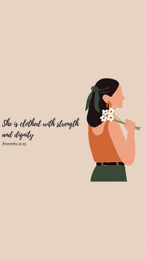 Bible Quotes Wallpaper, Proverbs 31 Woman, She Is Clothed, Proverbs 31, Wallpaper Quotes, Proverbs, Bible Quotes, Bible, Wallpapers