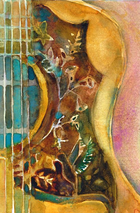 Gibson Hummingbird, Guitar Artwork, Guitar Wall Art, Glicee Prints, Architecture Tattoo, Guitar Art, Arte Inspo, It Goes On, Art Show