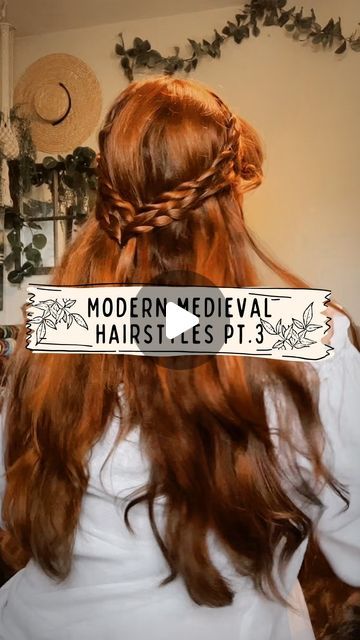 The Hobbit Hairstyles, Hobbit Hairstyles Women, Diy Hobbit Costume Women, Hobbit Hairstyles, Hobbit Costume Female, Easy Ren Faire Hair, Women Hobbit Cosplay, Ren Faire Hairstyles, Hobbit Hair