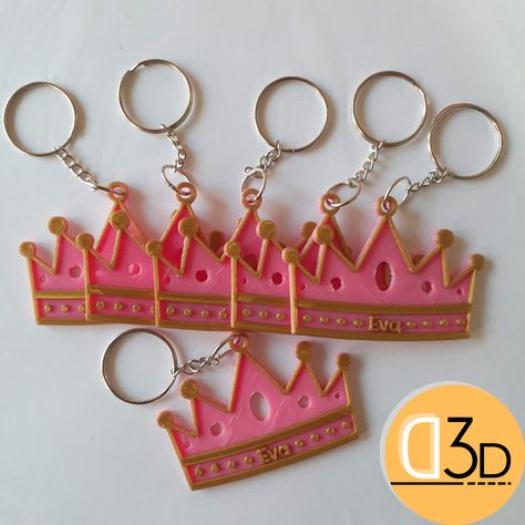 Crown Keychain, Keychain Design, Project Ideas, Key Ring, Key Rings, Color Change, Crochet Projects, Do It, Wreath